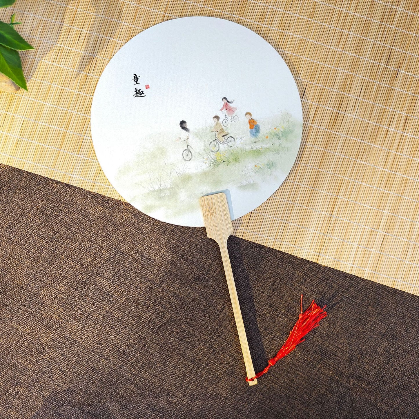 Mystery Box DIY Kit: Chinese Water-Floating Lacquer Fan Craft | Heritage Art Surprise