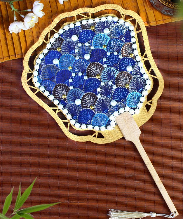 Silk Alchemist’s Atelier: Song Dynasty Brocade & Baroque Pearl Fan Crafting Experience