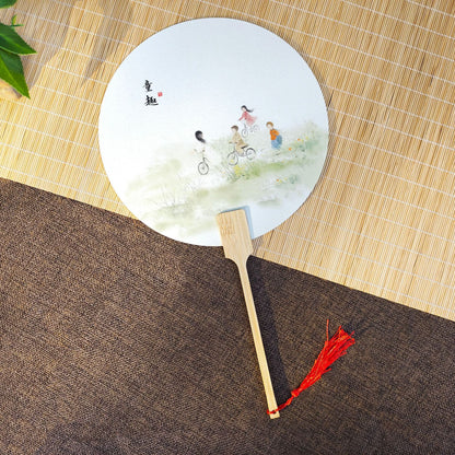 Mystery Box DIY Kit: Chinese Water-Floating Lacquer Fan Craft | Heritage Art Surprise