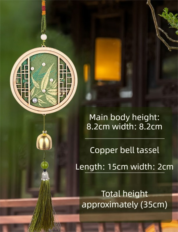 Song Dynasty Wind Chime Kit: Weave Your Zen Garden with Imperial Silk