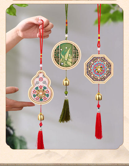 Song Dynasty Wind Chime Kit: Weave Your Zen Garden with Imperial Silk