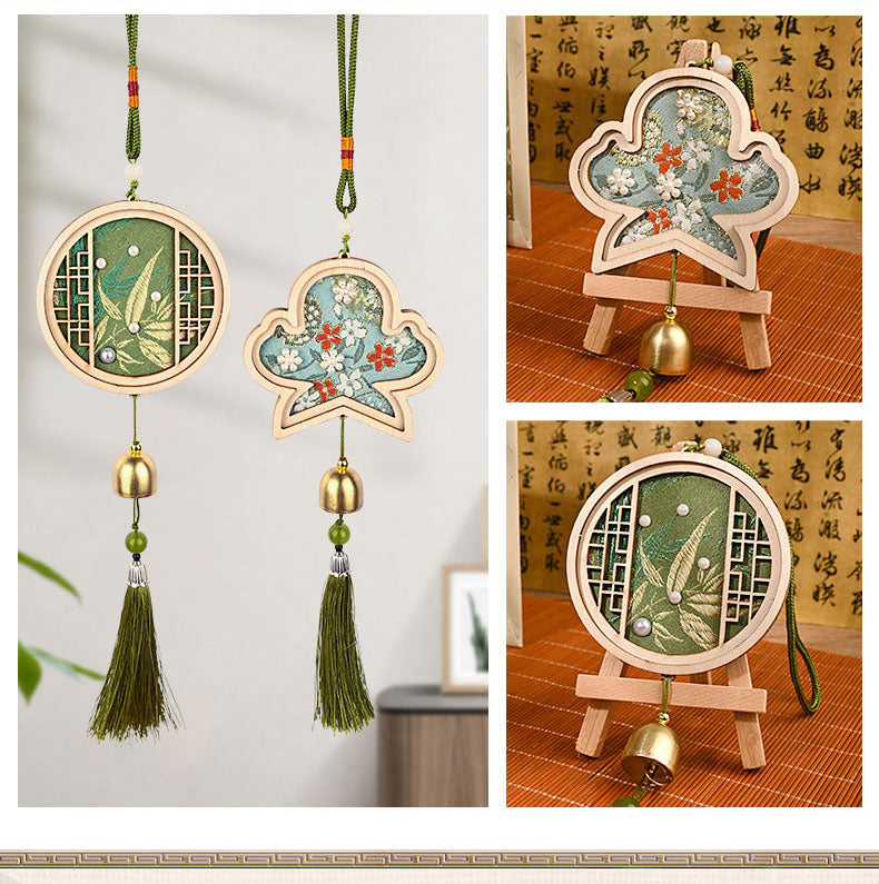 Song Dynasty Wind Chime Kit: Weave Your Zen Garden with Imperial Silk