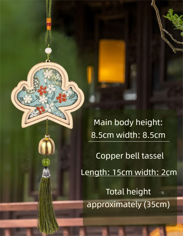 Song Dynasty Wind Chime Kit: Weave Your Zen Garden with Imperial Silk