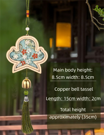 Song Dynasty Wind Chime Kit: Weave Your Zen Garden with Imperial Silk