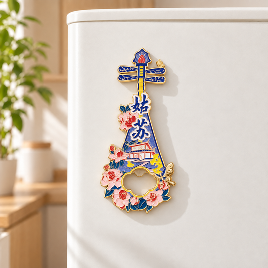 Suzhou Pingtan -Refrigerator Magnet V2