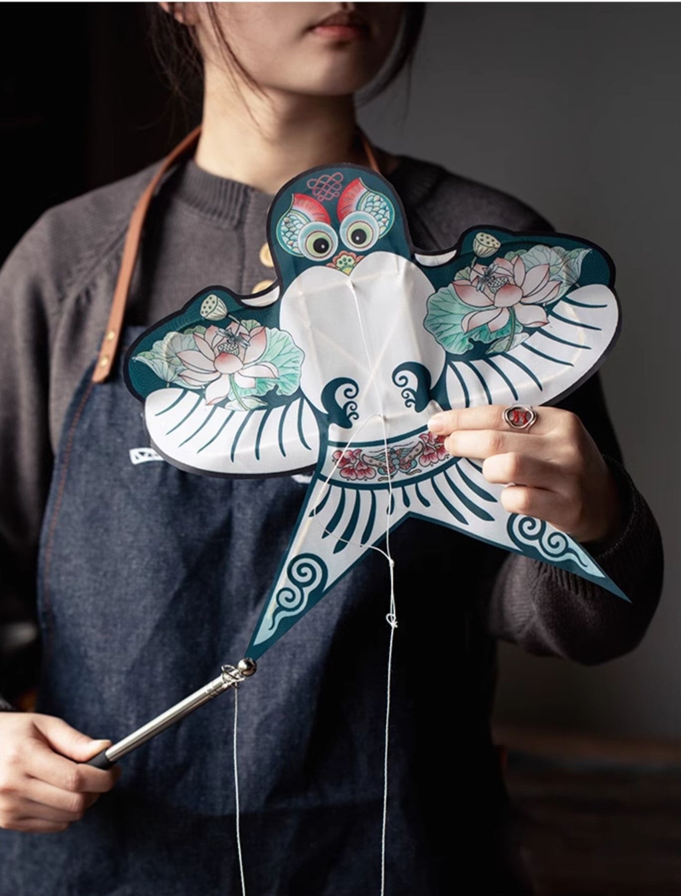 Swallow Bird Kite Craft Kit: DIY Traditional Chinese Good Luck Kite