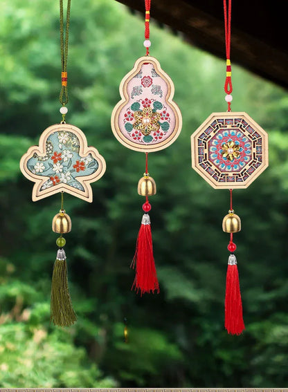 Song Dynasty Wind Chime Kit: Weave Your Zen Garden with Imperial Silk
