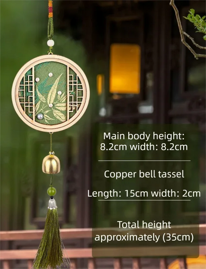 Song Dynasty Wind Chime Kit: Weave Your Zen Garden with Imperial Silk